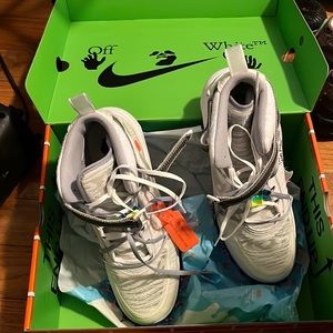 New Nike off white sneakers come with the original box never worn